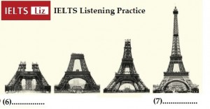 IELTS Listening Eiffel Tower
