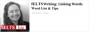 IELTS Writing Linking Words